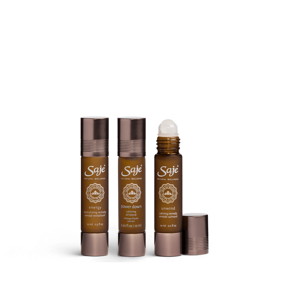 Energy roll-on, Power Down roll-on and Unwind roll-on