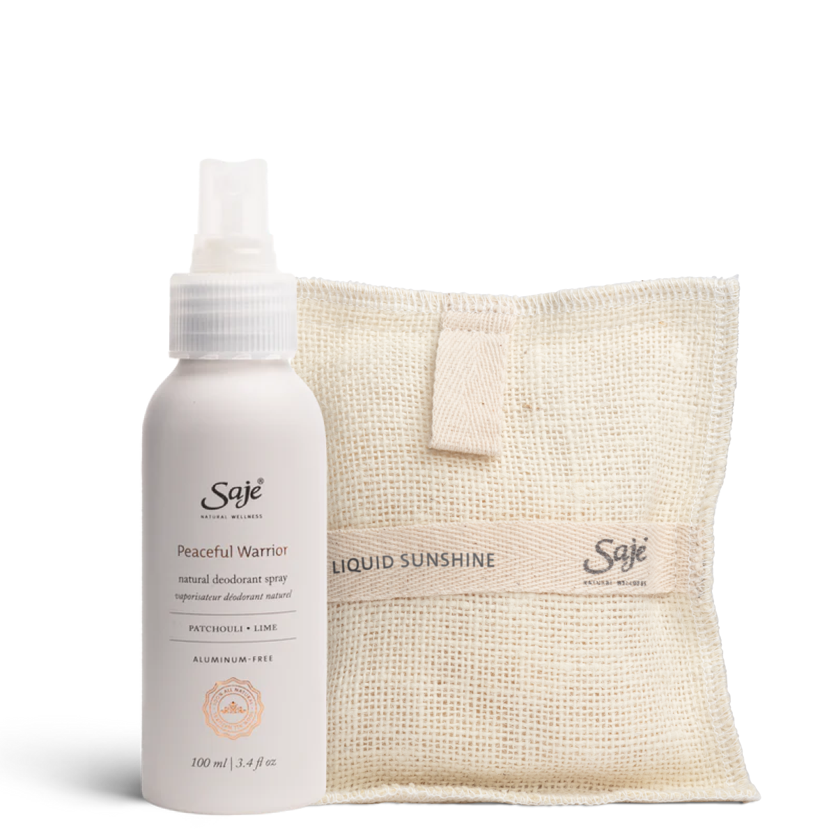 Peaceful Warrior Deodorant & Liquid Sunshine® Jute & Joy