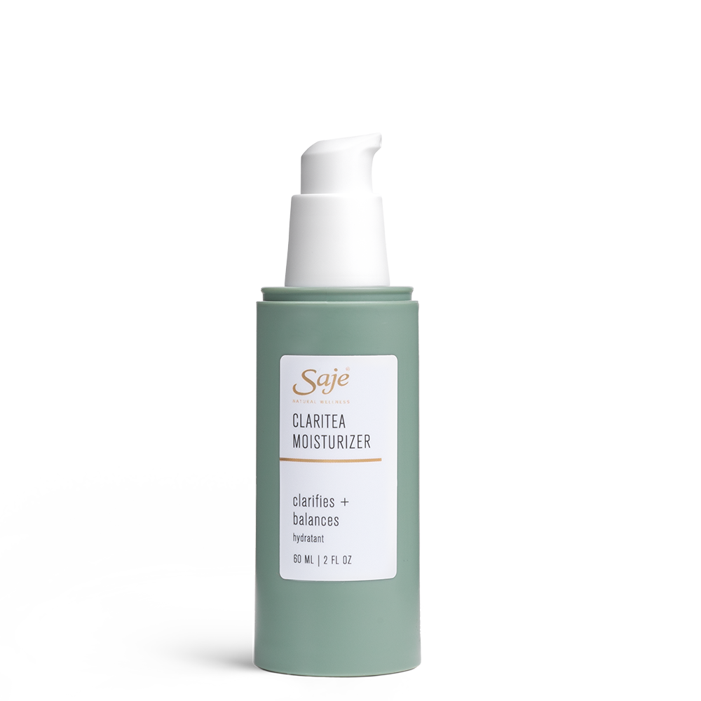 Claritea moisturizer from Saje Wellness