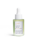 Bottle of glow on face oil