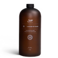 1.4 litre brown bottle of the lavender & friends foaming hand soap refill liquid