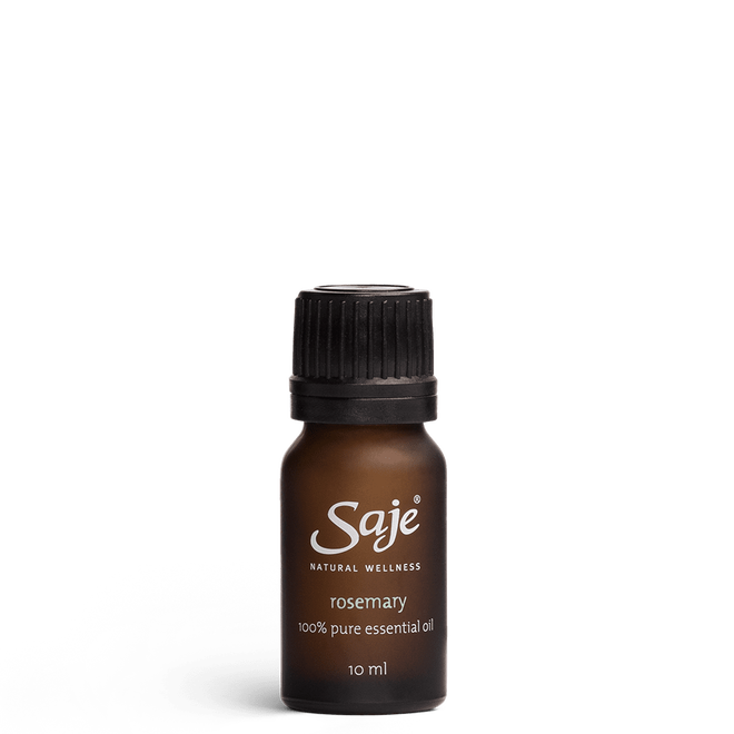 Rosemary 100% pure essential oil 10 ml with cap on