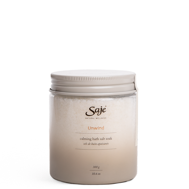 Saje Unwind Bath Salts